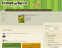 Tablet Screenshot of pamonhariafrutosdaterra.com.br